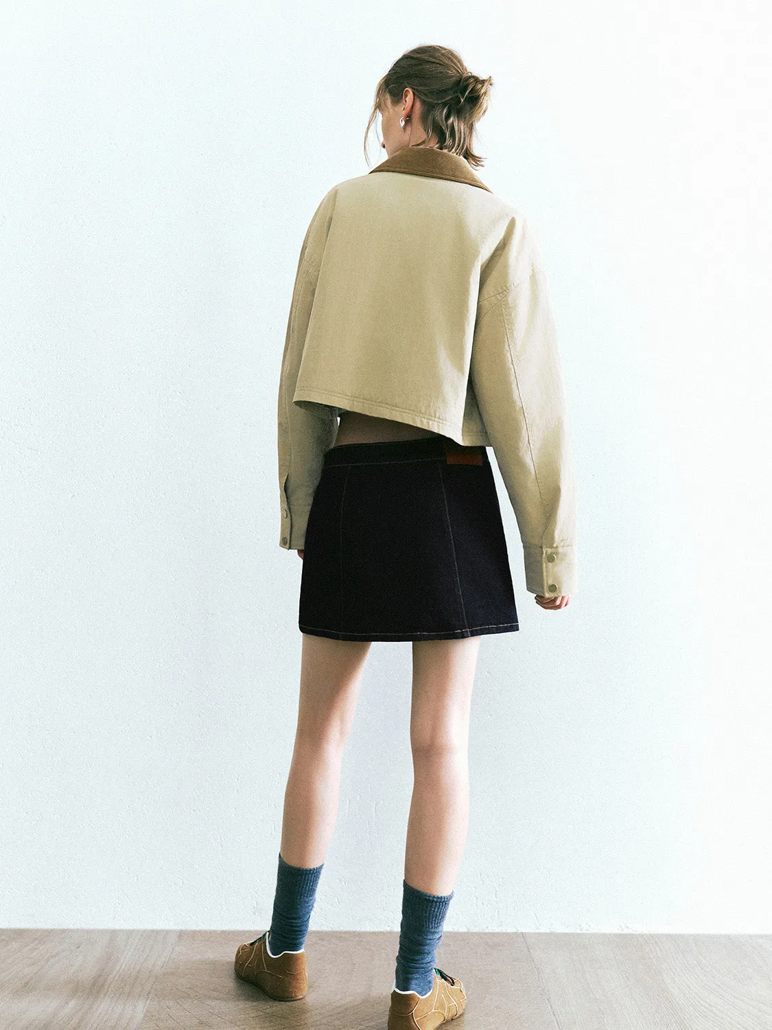 Cropped Straight Jacket sold by Urban Revivo product image thumbnail 3