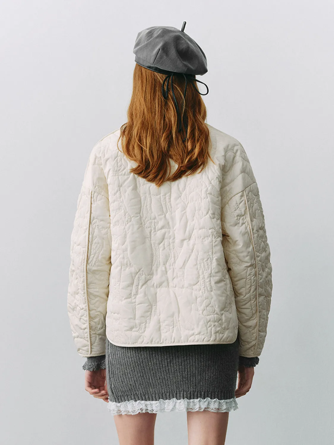 Patched Pocket Padded Coats sold by Urban Revivo product image thumbnail 2