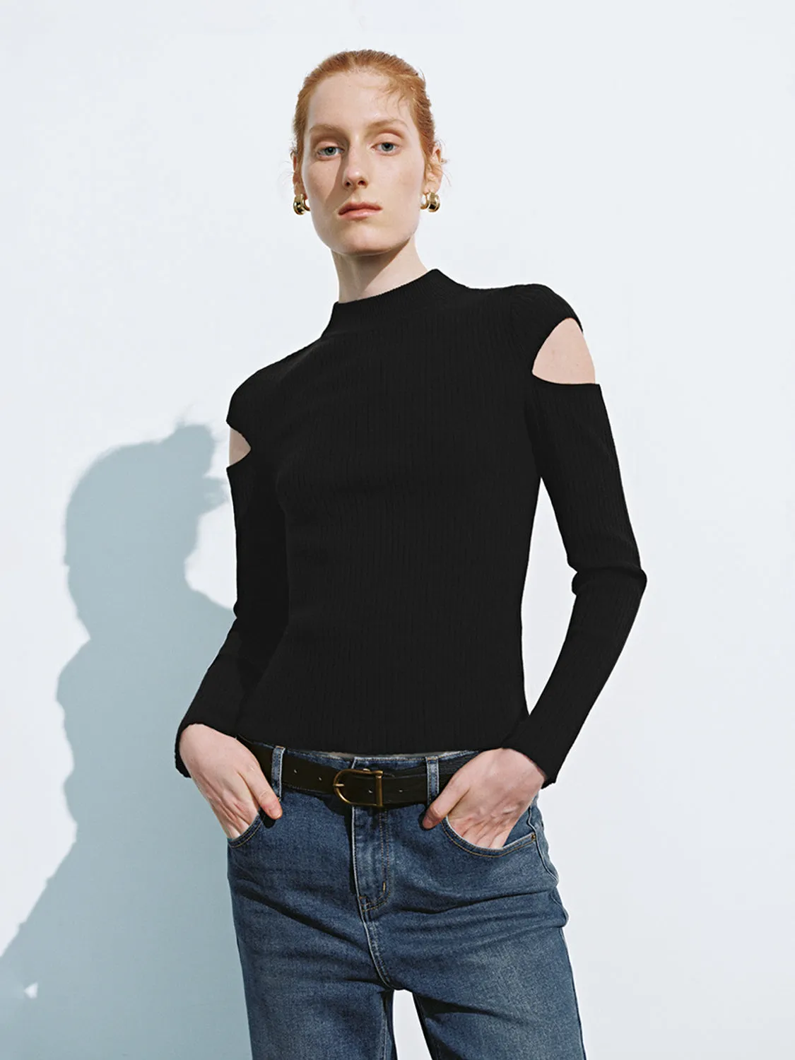 Skinny Knitted T-Shirts sold by Urban Revivo