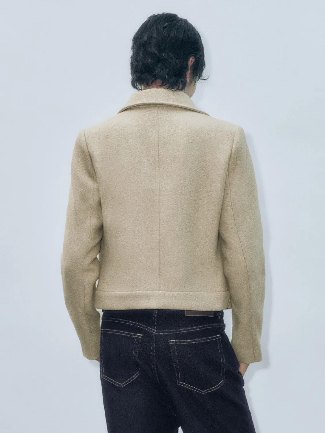 Shirt Collar Flap Pocket Jackets sold by Urban Revivo product image thumbnail 3