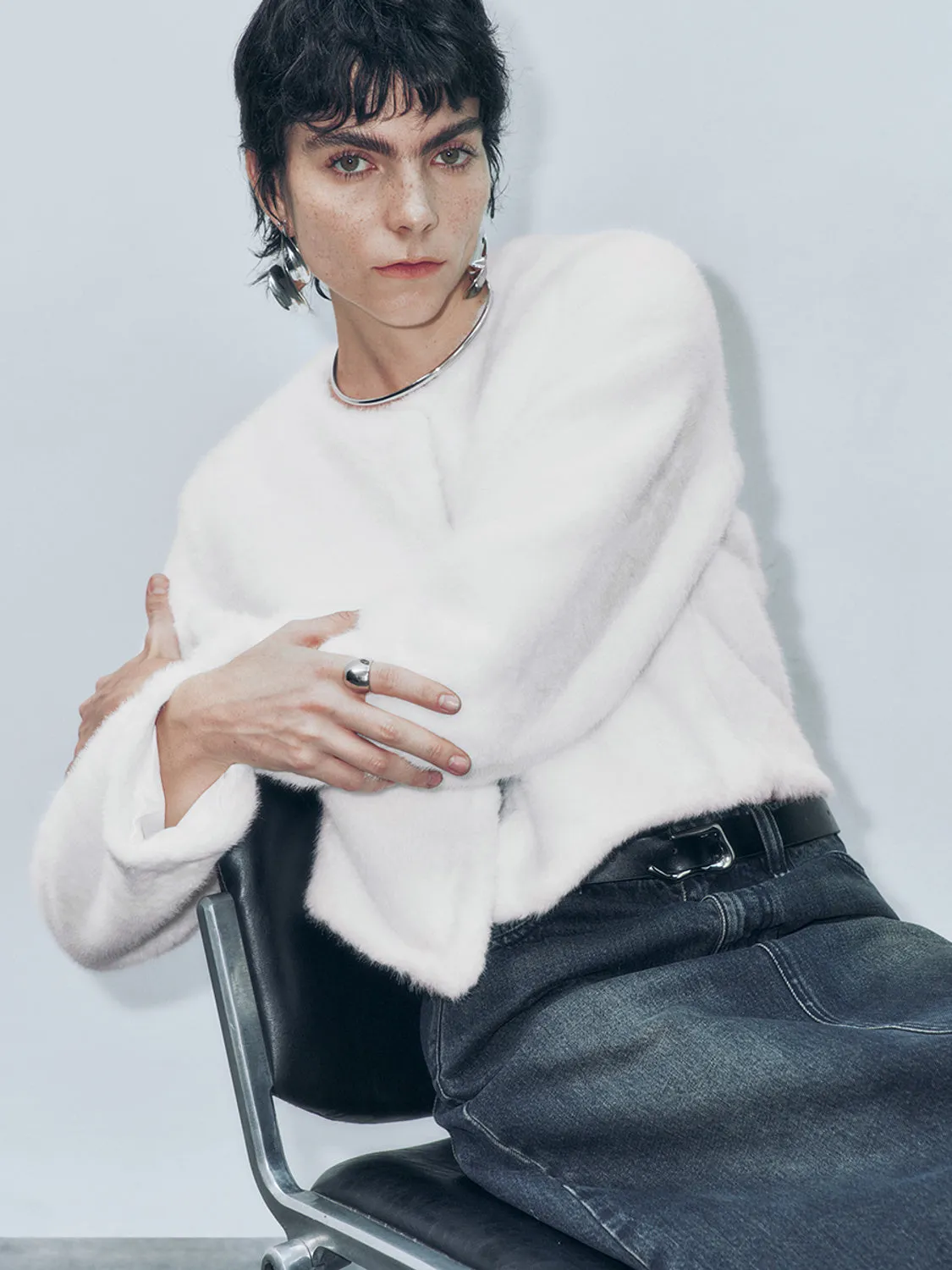 Regular Fur Coats sold by Urban Revivo