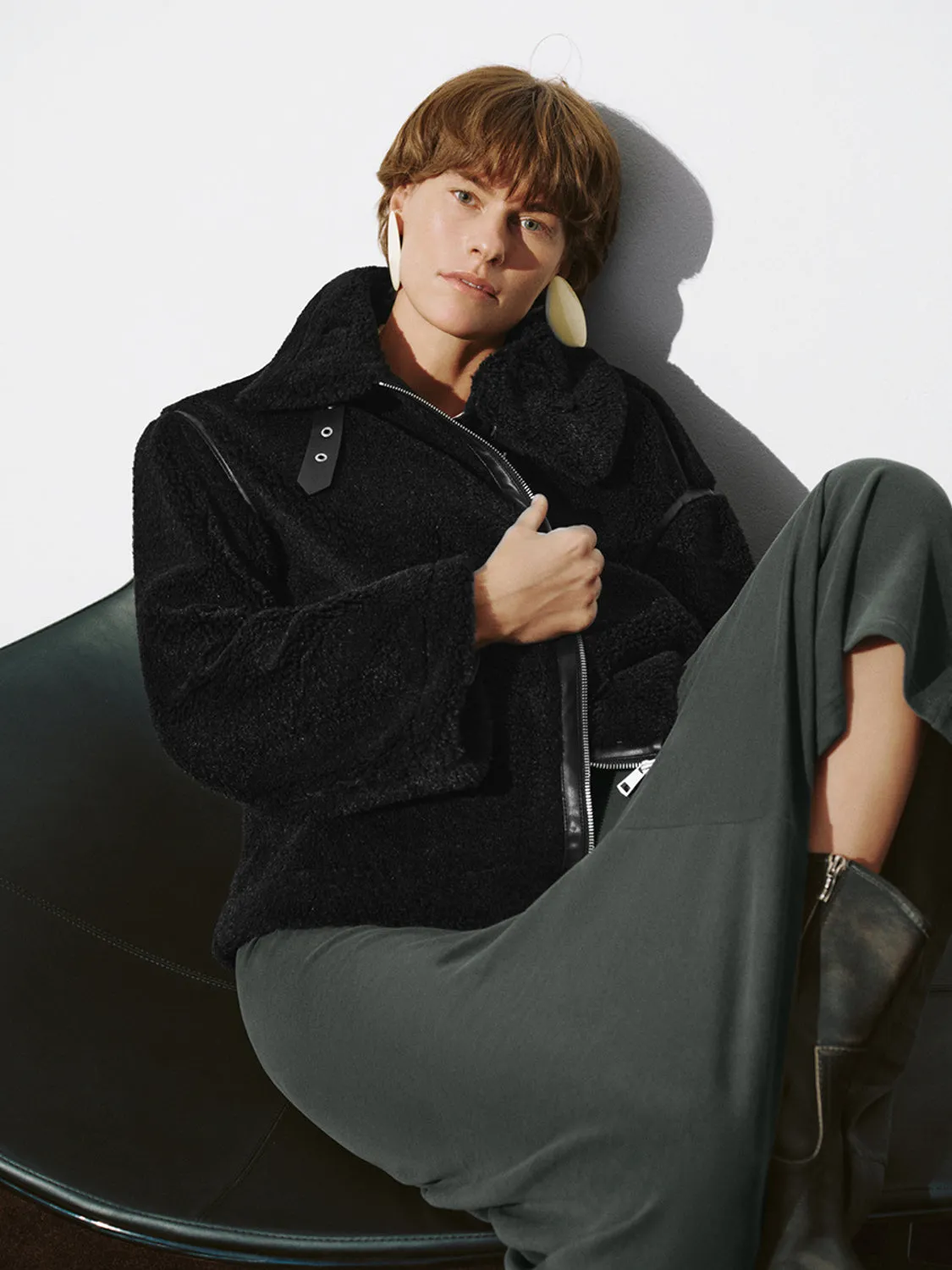 Loose Fur Jackets sold by Urban Revivo