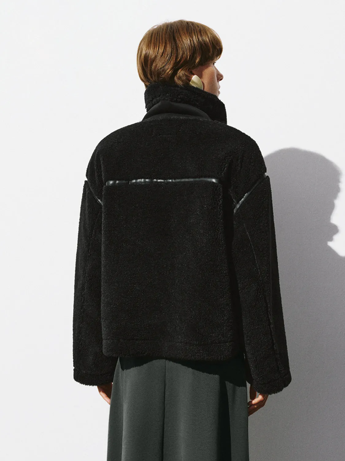 Loose Fur Jackets sold by Urban Revivo product image thumbnail 2