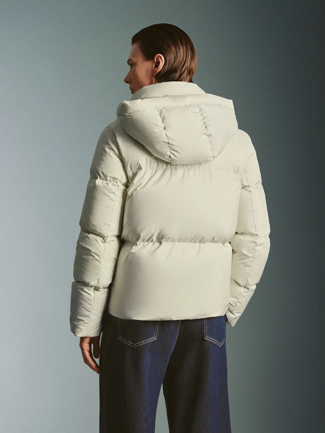 Loose Padded Down Outerwear sold by Urban Revivo product image thumbnail 2