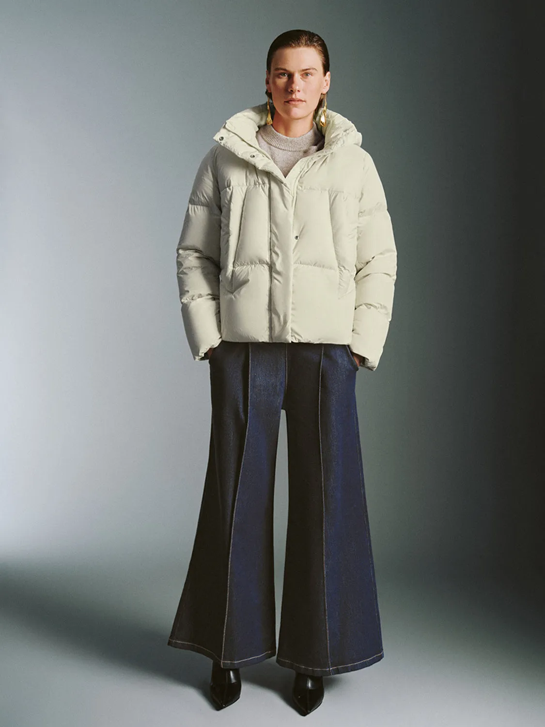 Loose Padded Down Outerwear sold by Urban Revivo product image thumbnail 4