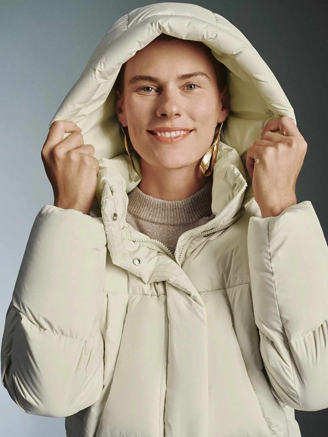Loose Padded Down Outerwear sold by Urban Revivo product image thumbnail 3