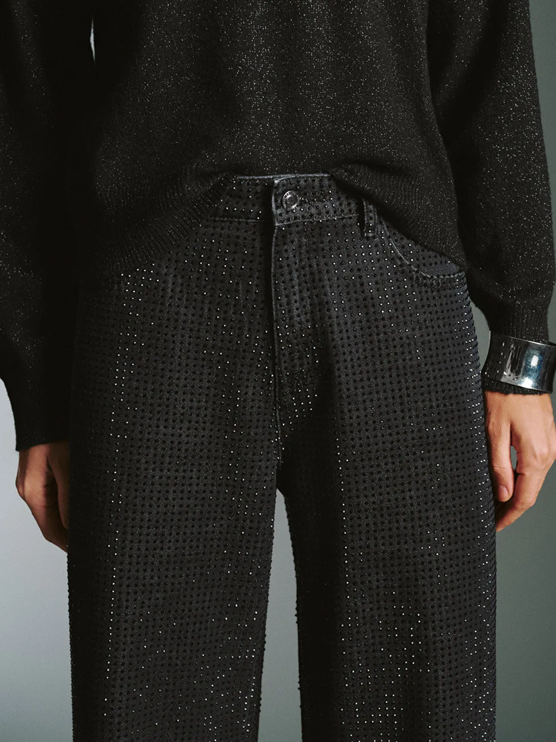 Regular Denim Straight Jeans sold by Urban Revivo product image thumbnail 4