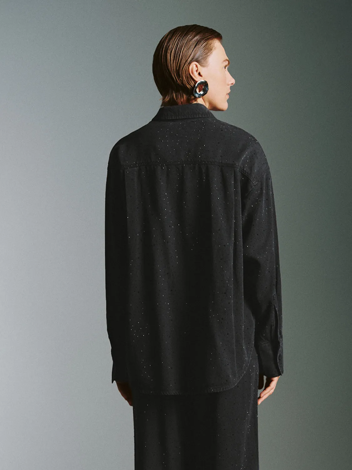 Button Up Denim Shirts sold by Urban Revivo product image thumbnail 2