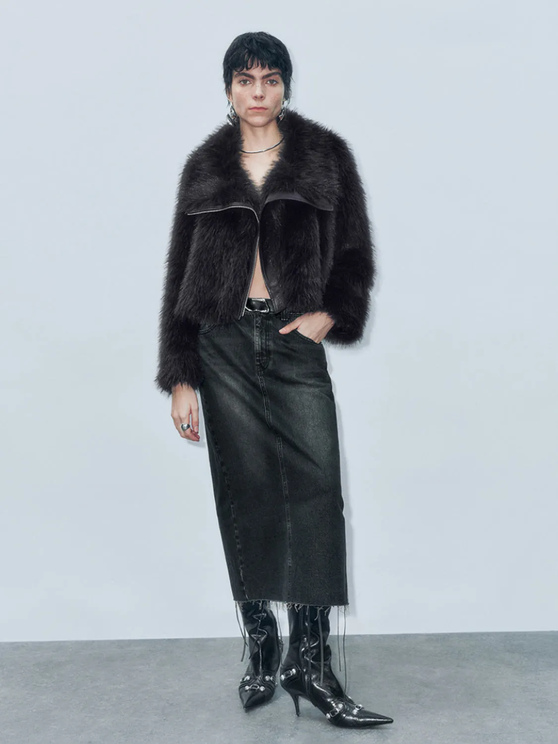 Regular Denim Skirts sold by Urban Revivo product image thumbnail 5