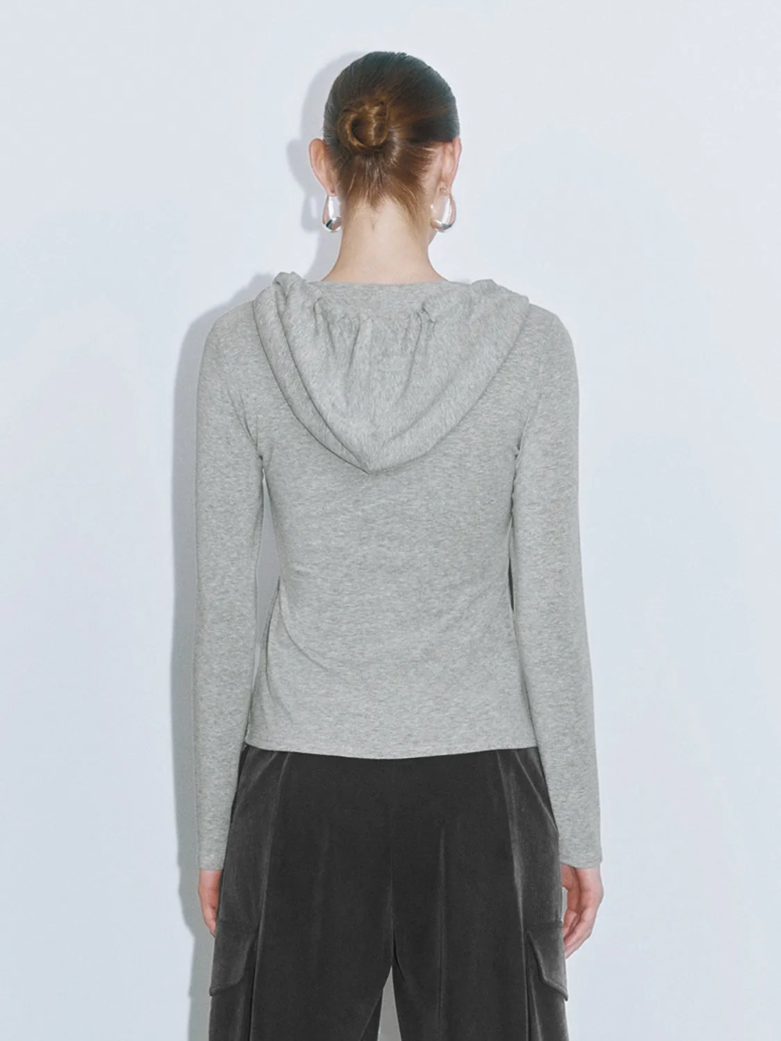 Skinny Zip Up Front Jackets sold by Urban Revivo product image thumbnail 2