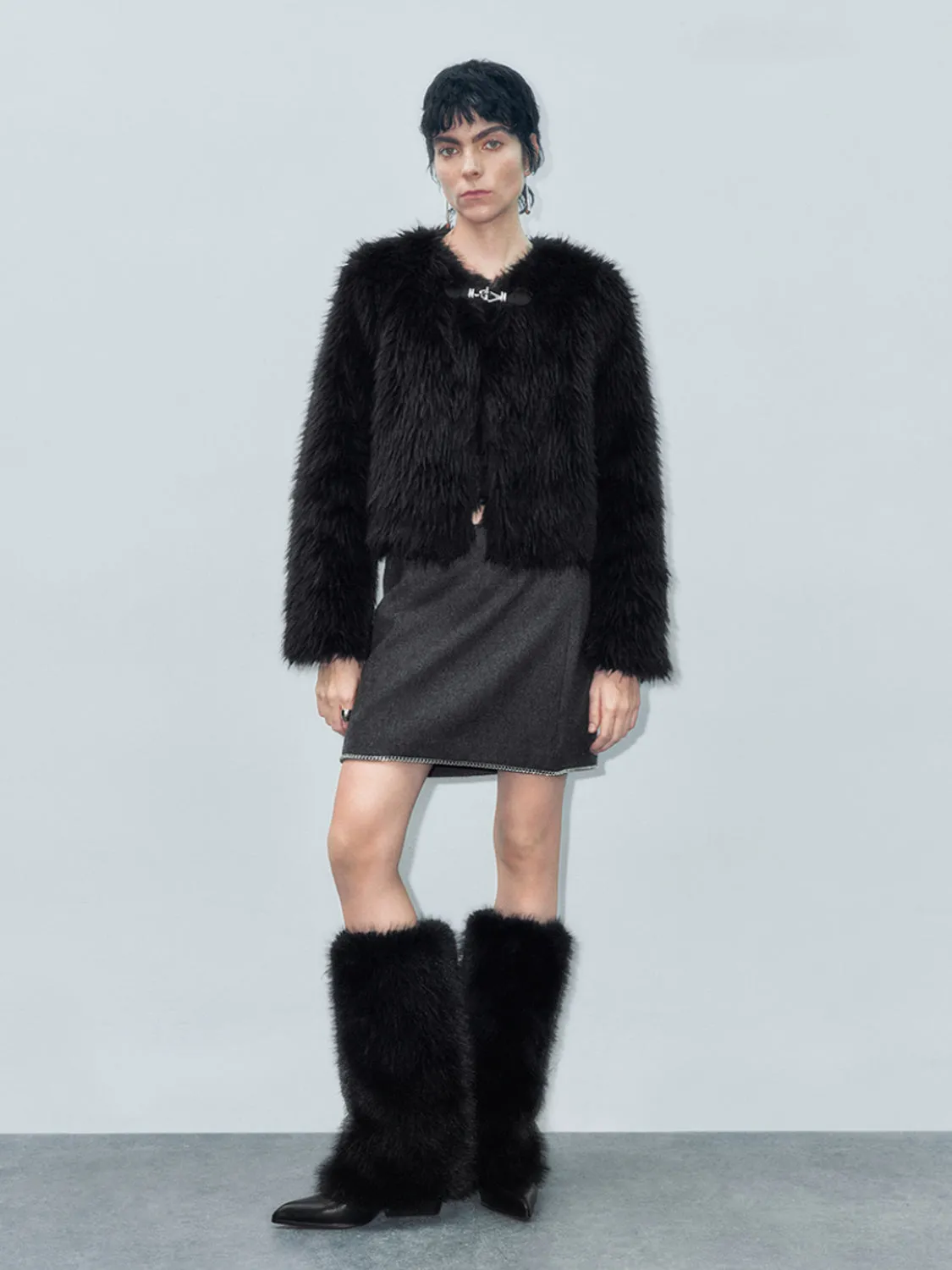 Vogue Fur Jackets sold by Urban Revivo product image thumbnail 4