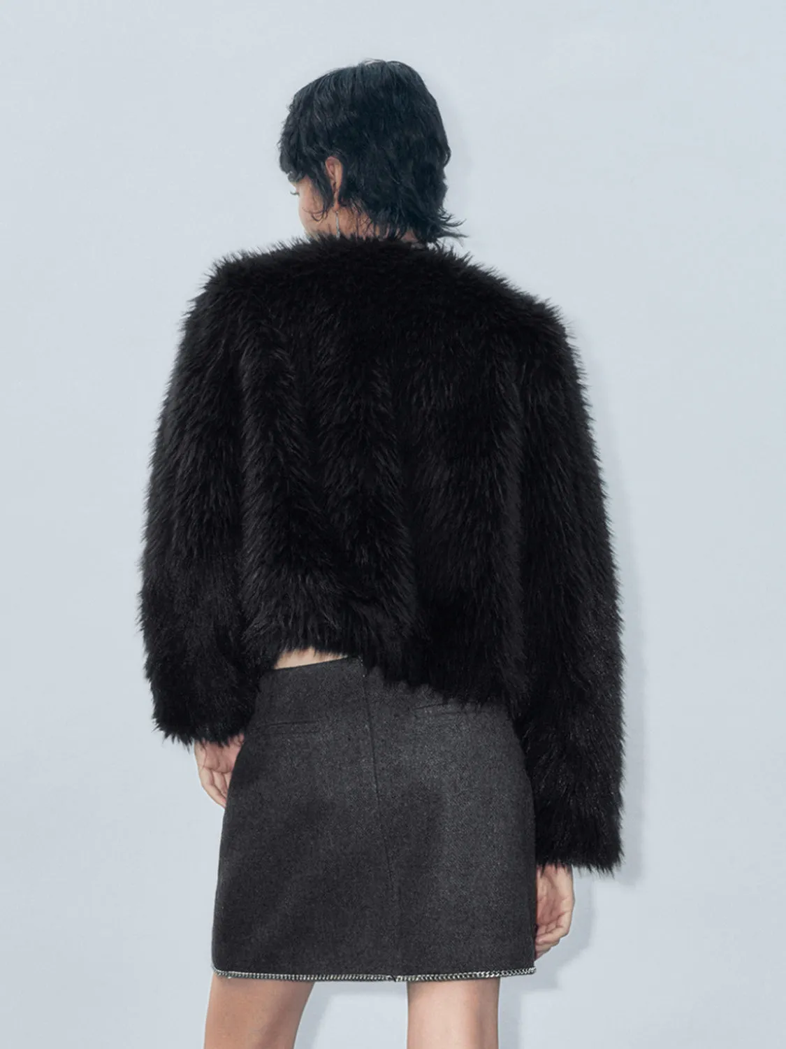 Vogue Fur Jackets sold by Urban Revivo product image thumbnail 2