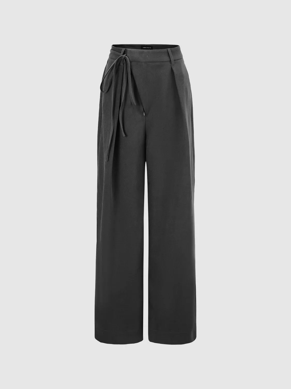 Straight Wide-Leg Pants sold by Urban Revivo