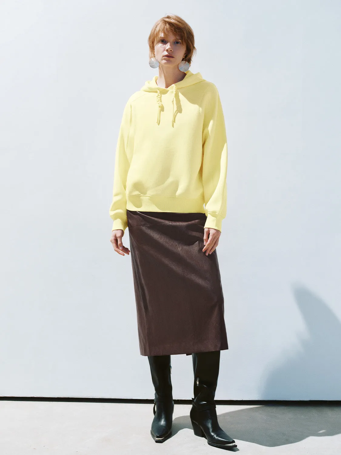 Loose Hoodie Sweatshirts sold by Urban Revivo product image thumbnail 4