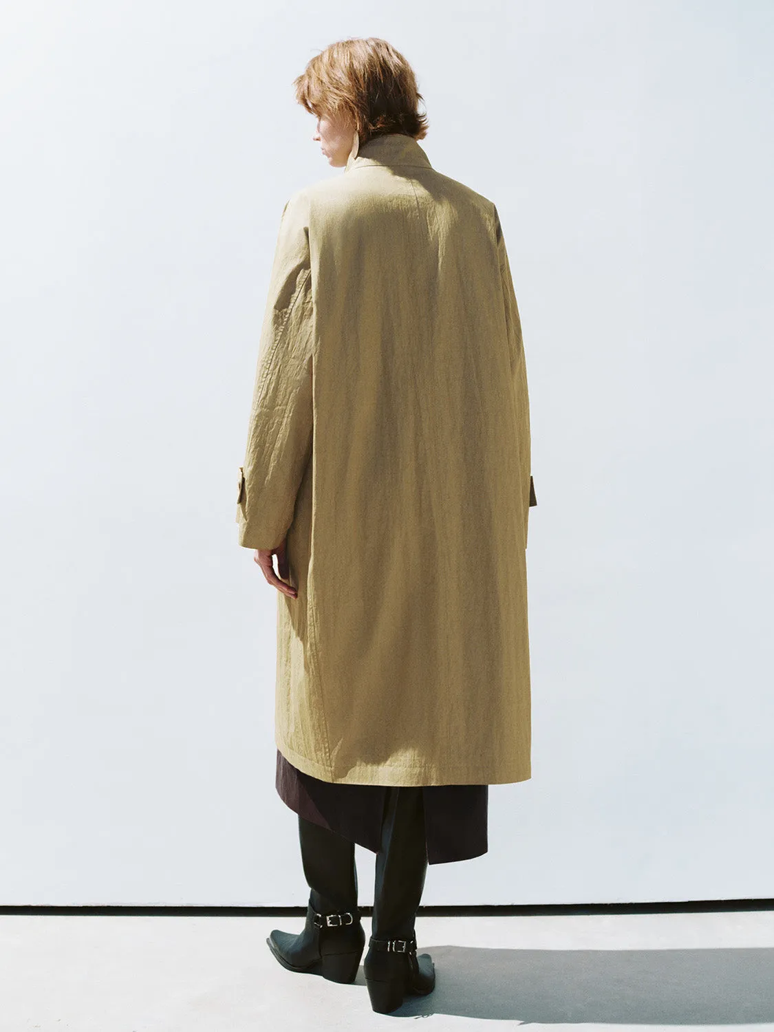 Loose Longline Trench Coats sold by Urban Revivo product image thumbnail 3
