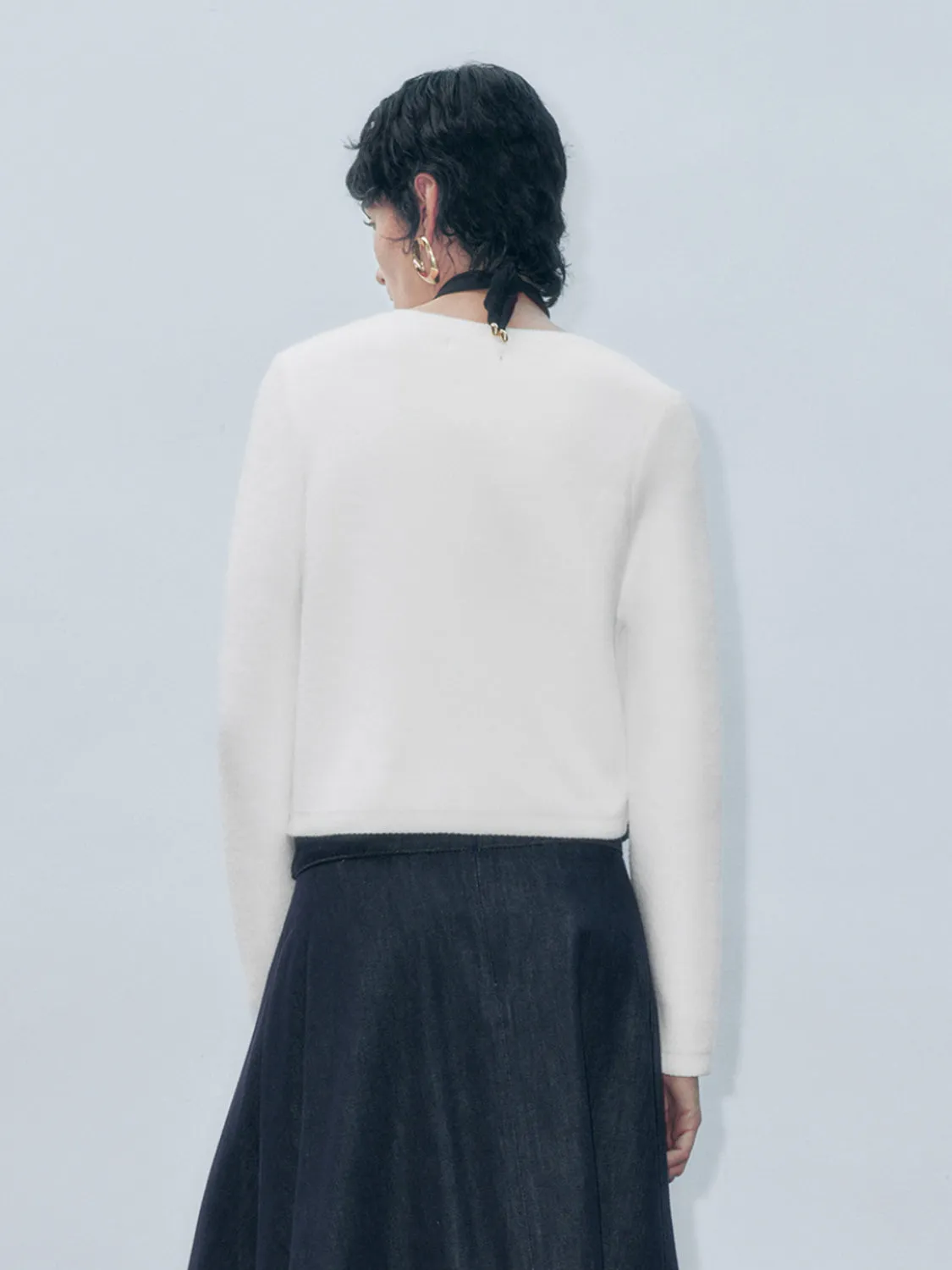 Button Up Knitted Cardigans sold by Urban Revivo product image thumbnail 2
