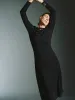Cut-out Front Maxi Knitted Dresses sold by Urban Revivo