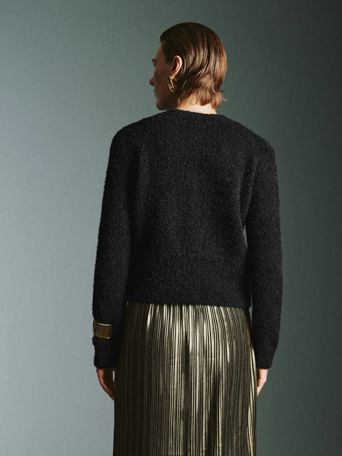 Cropped Knitted Cardigans sold by Urban Revivo product image thumbnail 2