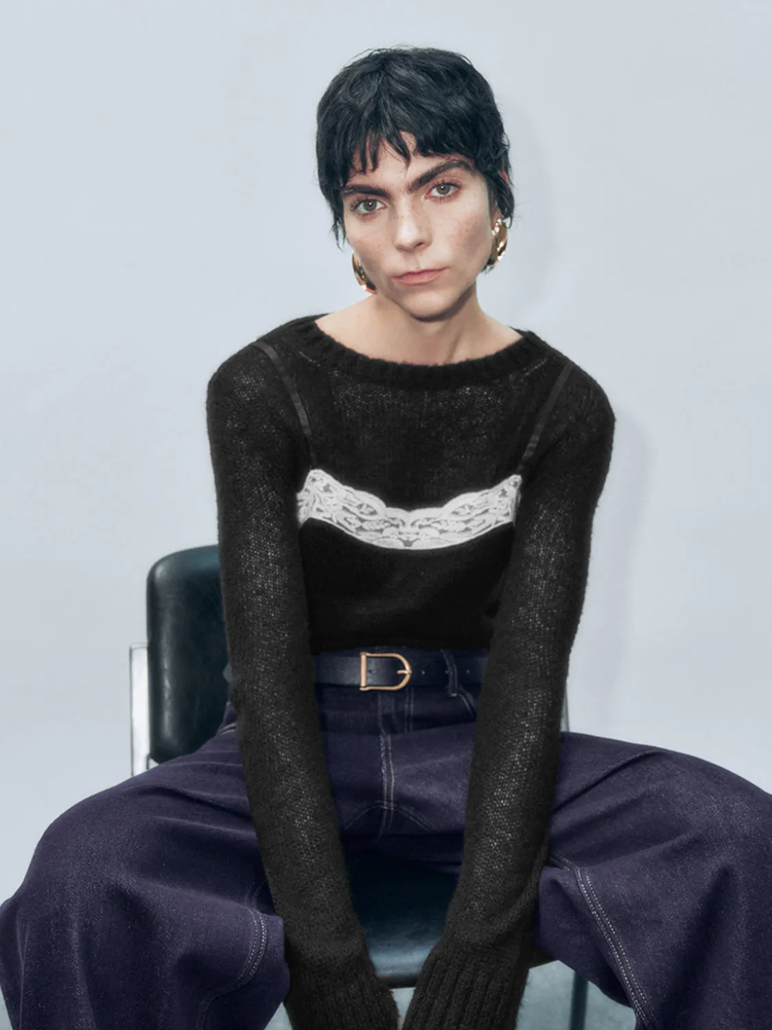 2 In 1 Knitted T-Shirts sold by Urban Revivo