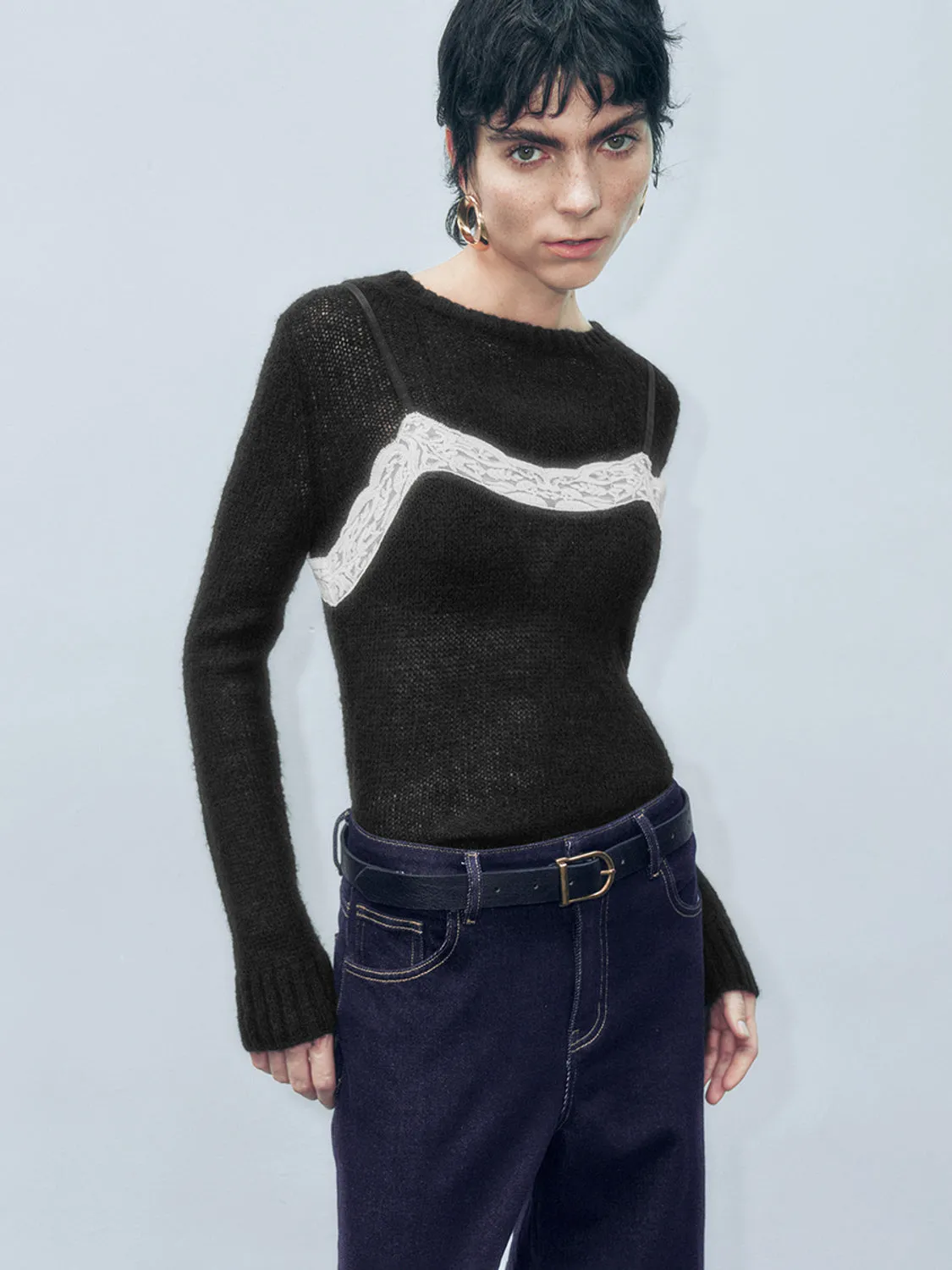 2 In 1 Knitted T-Shirts sold by Urban Revivo product image thumbnail 3