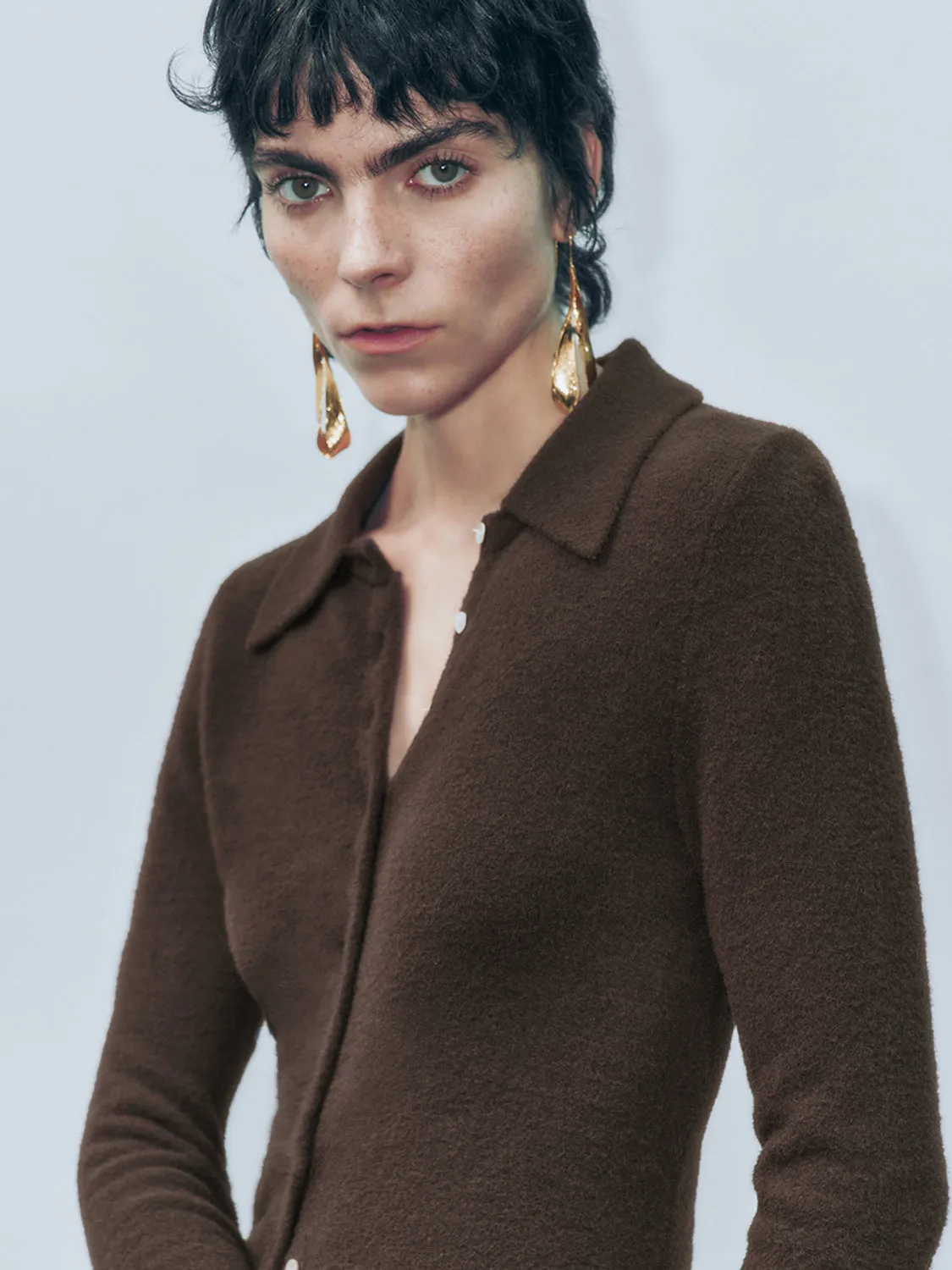 Button Up Knitted Cardigans sold by Urban Revivo product image thumbnail 5