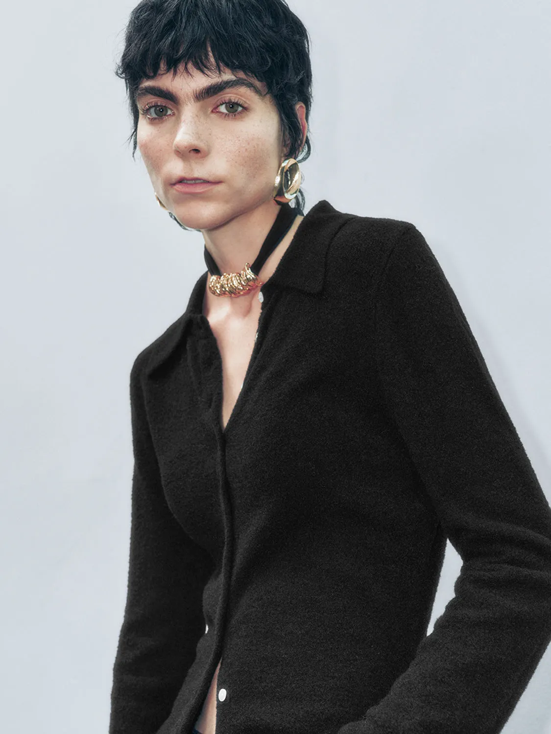 Skinny Knitted Cardigans sold by Urban Revivo product image thumbnail 5