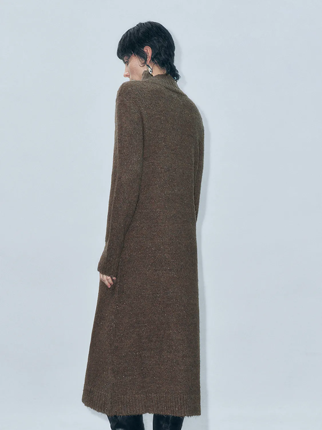 Mock Neck Knitted Dresses sold by Urban Revivo product image thumbnail 2