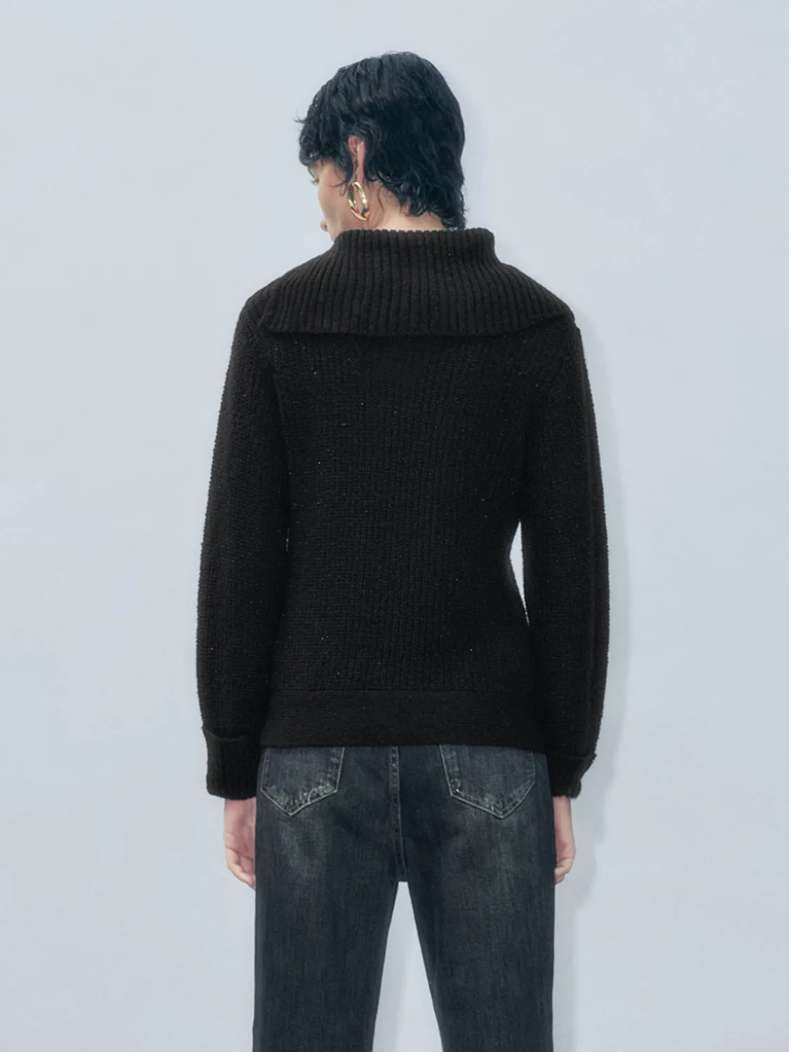 Turtle Neck Knitted T-Shirts sold by Urban Revivo product image thumbnail 2