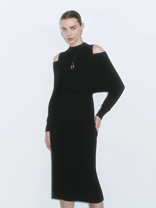 Cold Shoulder Knitted Dresses sold by Urban Revivo