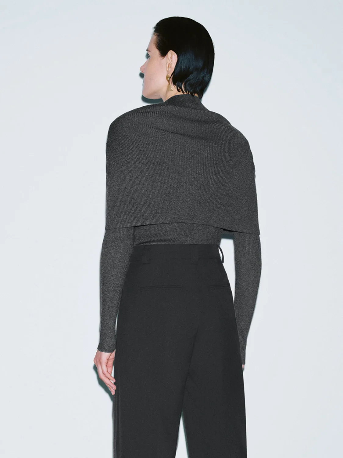 Skinny Knitted T-Shirts sold by Urban Revivo product image thumbnail 2