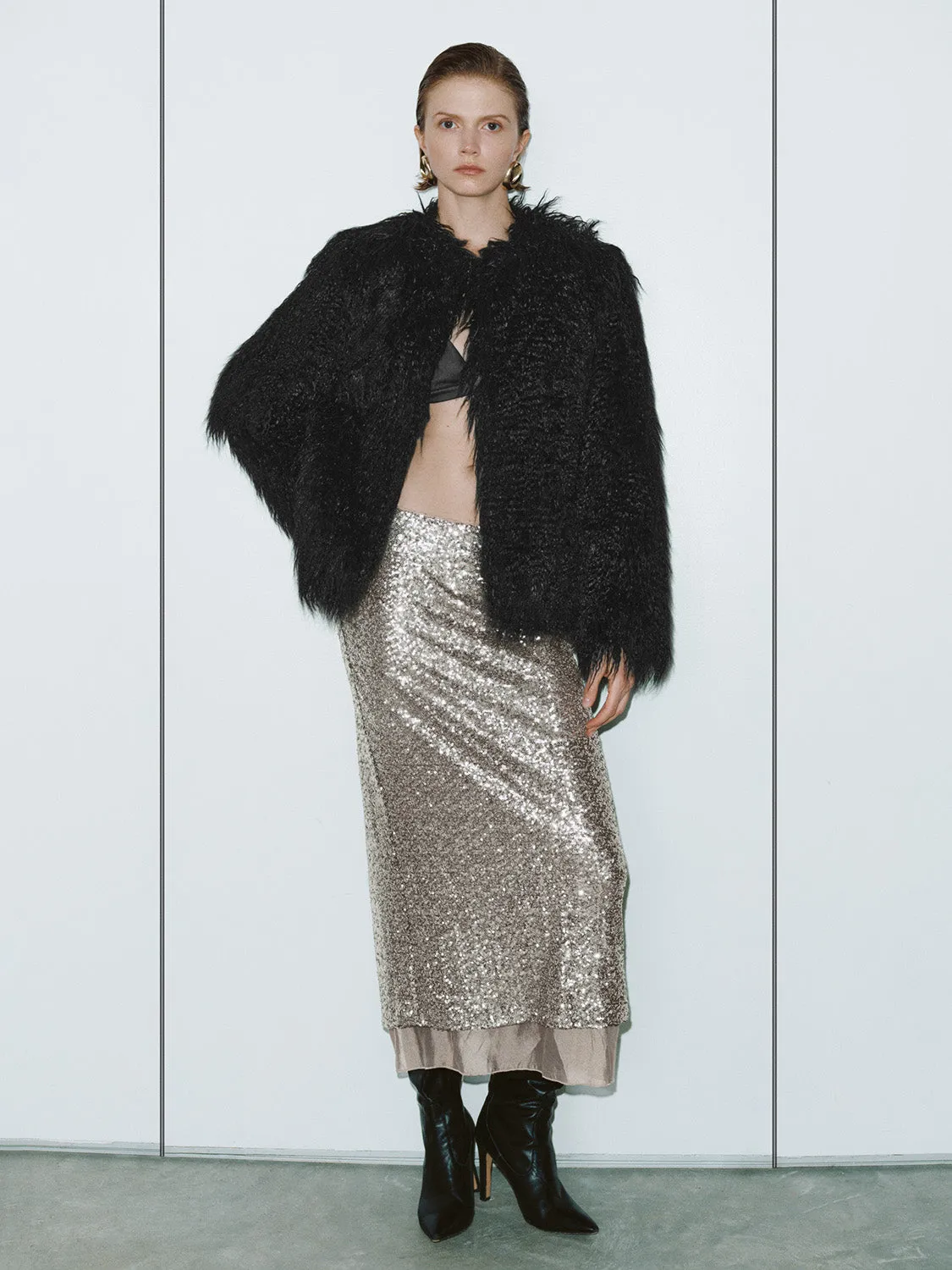 Sequin Straight Skirts sold by Urban Revivo product image thumbnail 5