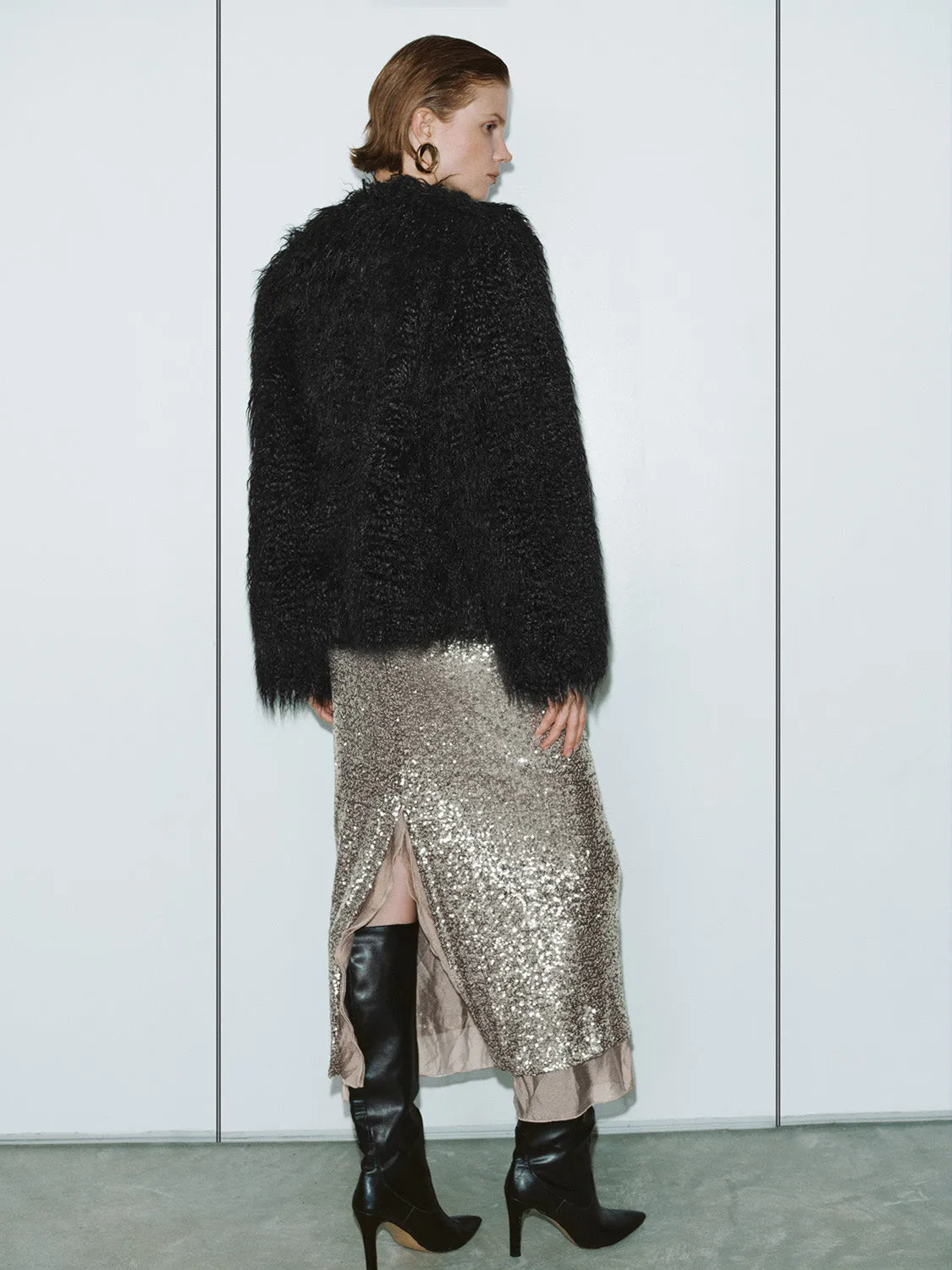 Sequin Straight Skirts sold by Urban Revivo product image thumbnail 4