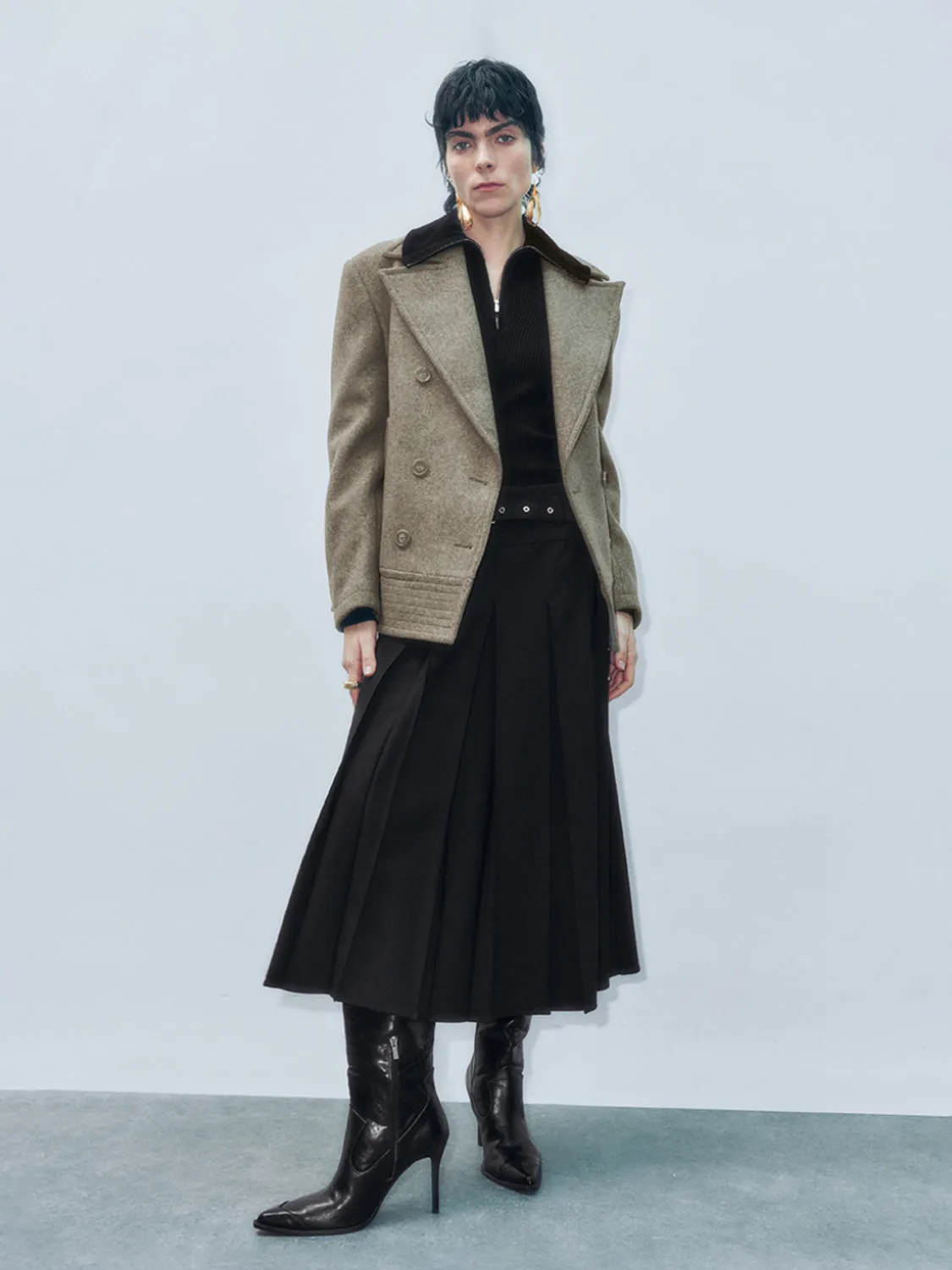 Maxi Pleated A-Line Skirts sold by Urban Revivo product image thumbnail 5