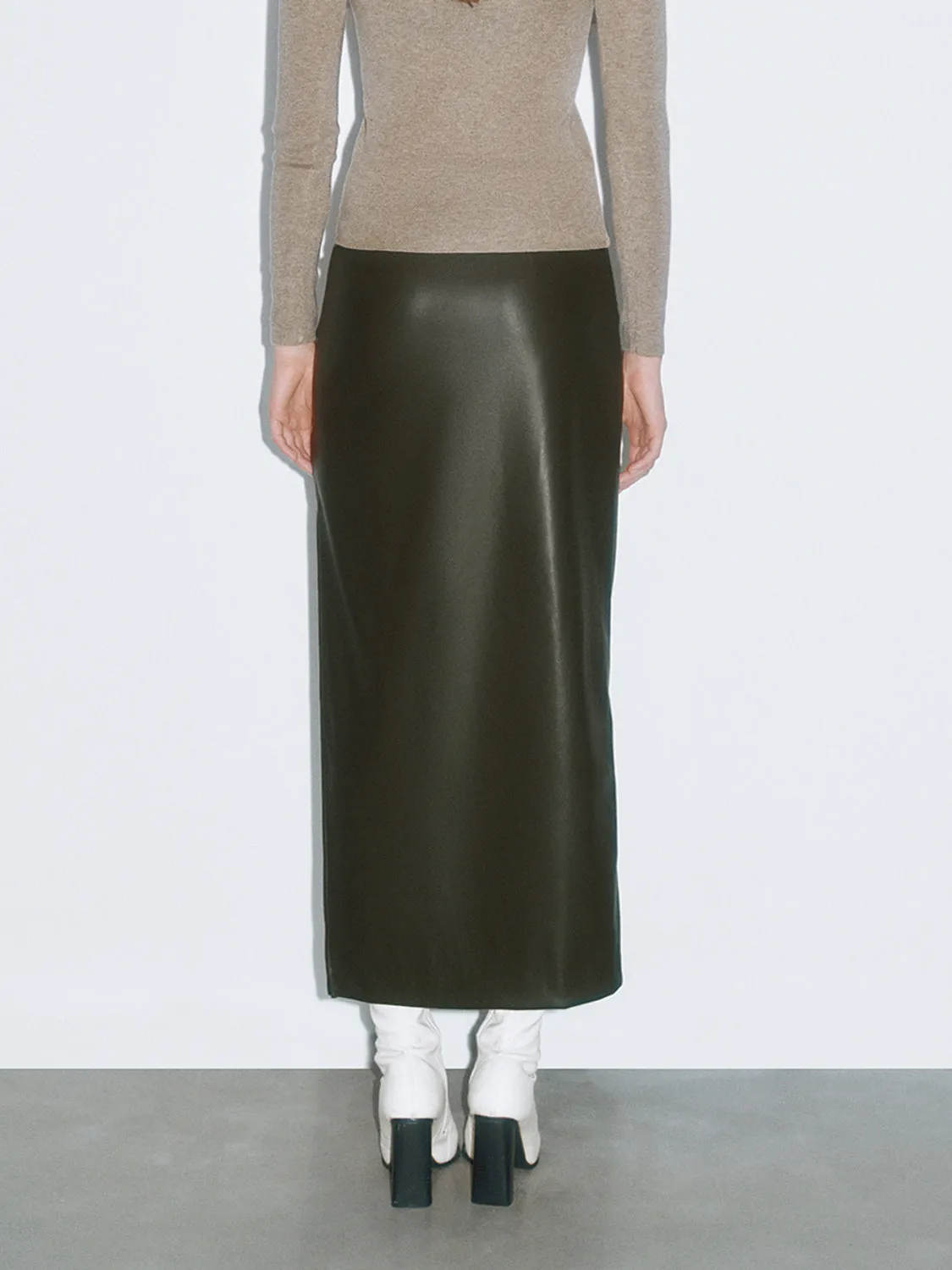 Split Hem Straight Skirts sold by Urban Revivo product image thumbnail 3