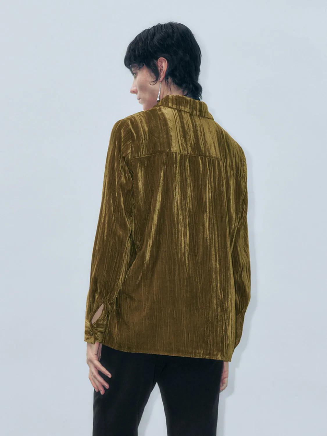 Button Up Long Sleeve Shirts sold by Urban Revivo product image thumbnail 2