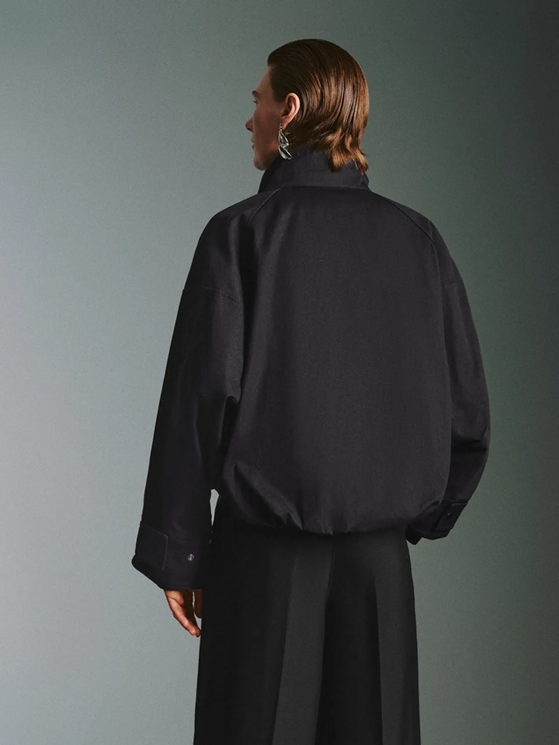 Cropped Zip Up Front Jackets sold by Urban Revivo product image thumbnail 2