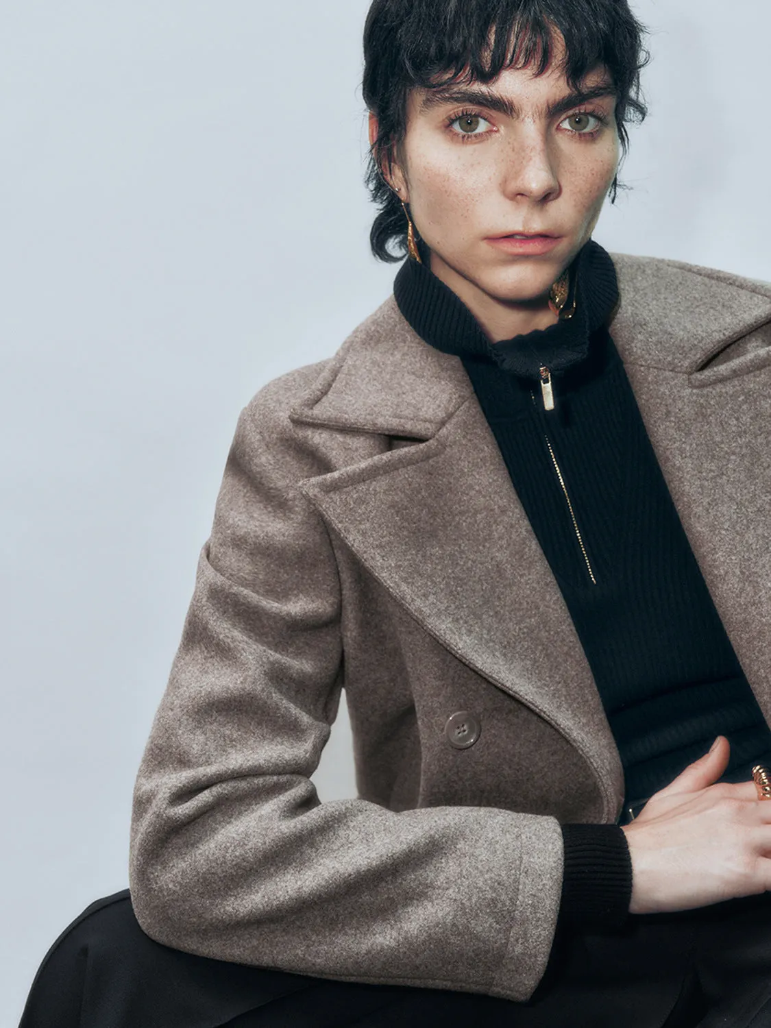 Peak Collar Jackets sold by Urban Revivo product image thumbnail 5