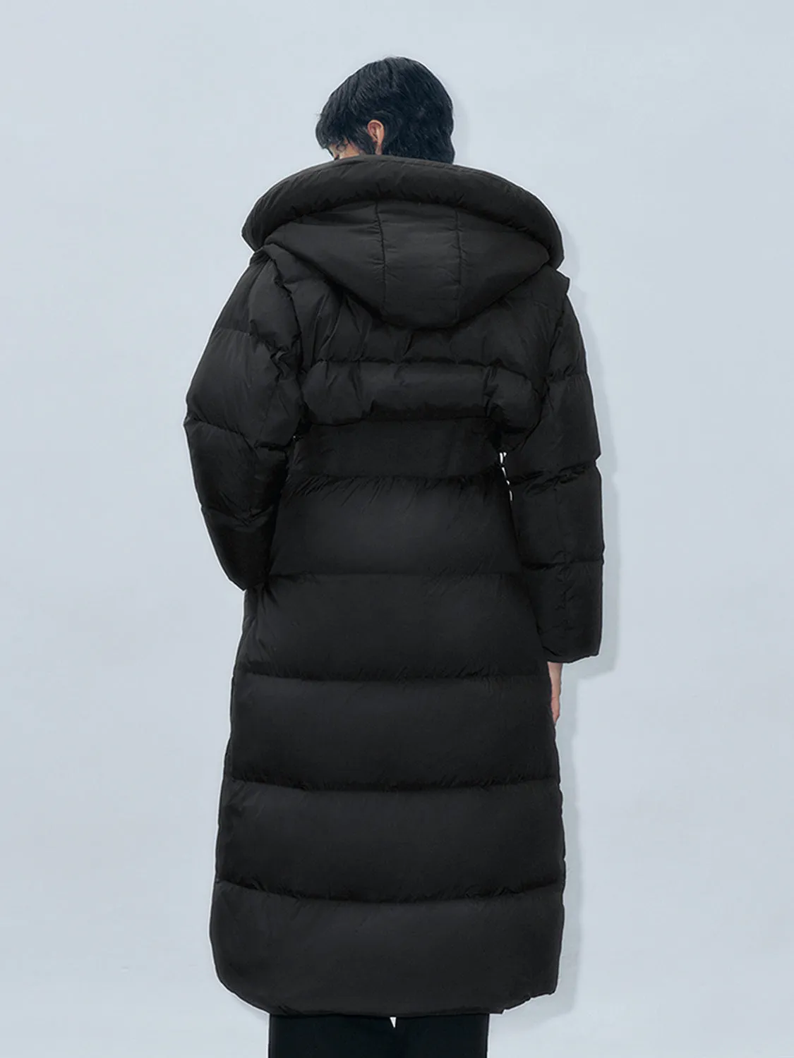 Padded Longline Down Outerwear sold by Urban Revivo product image thumbnail 2