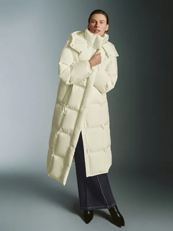 Padded Longline Down Outerwear sold by Urban Revivo