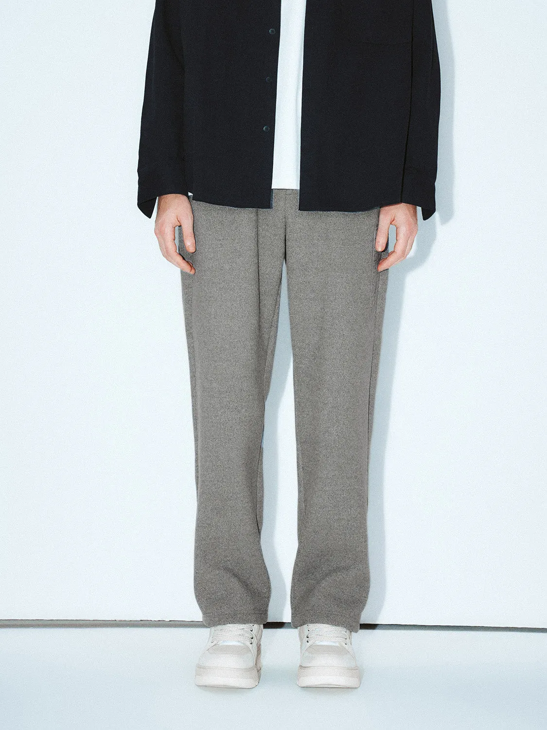 Drawstring Straight Pants sold by Urban Revivo product image thumbnail 2