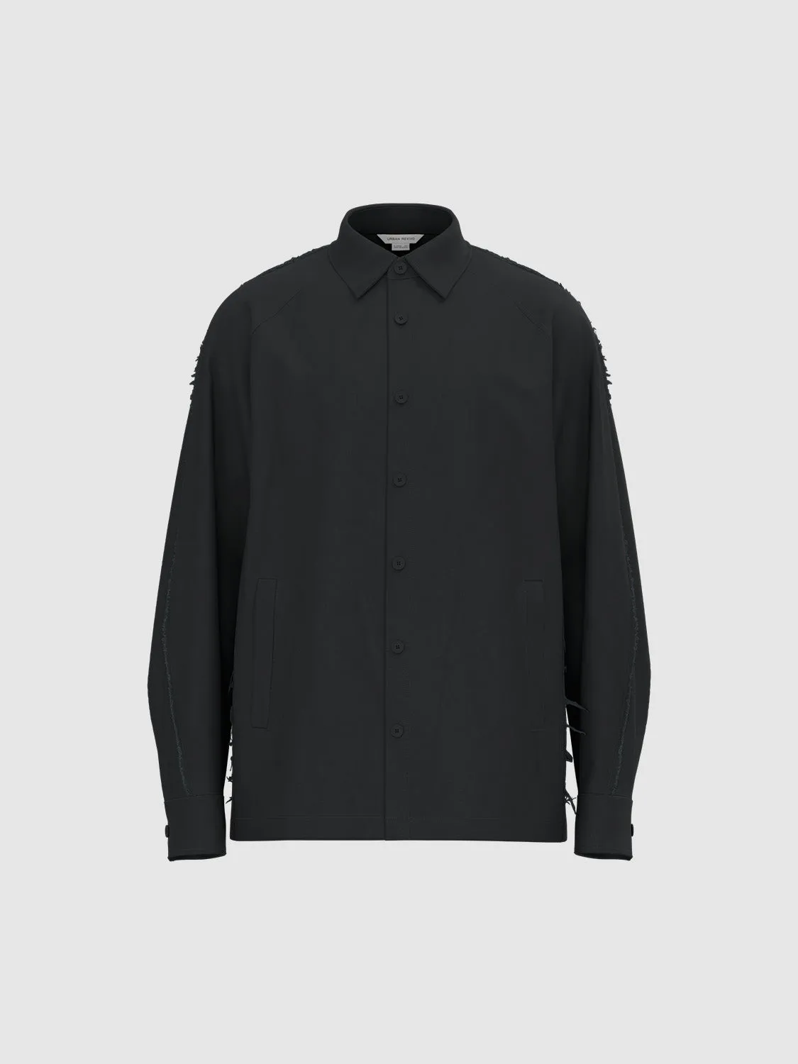 Loose Long Sleeve Shirts sold by Urban Revivo product image thumbnail 3