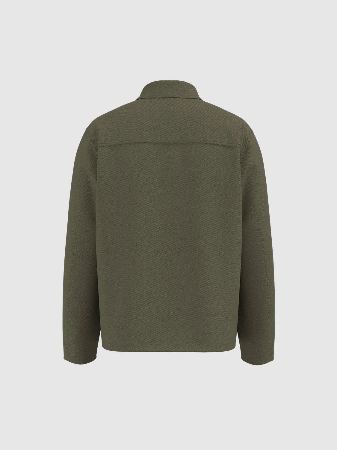 Button Up Regular Jackets sold by Urban Revivo product image thumbnail 2