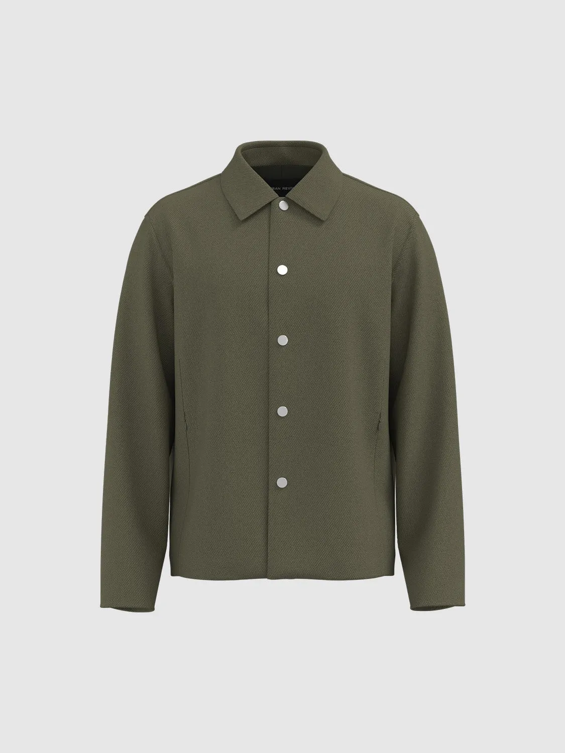 Button Up Regular Jackets sold by Urban Revivo product image thumbnail 3