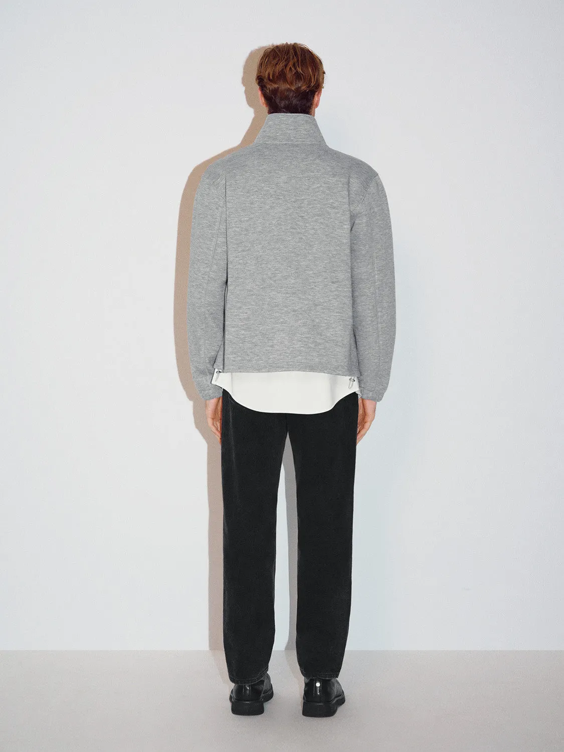 Regular Zip Up Front Jackets sold by Urban Revivo product image thumbnail 3