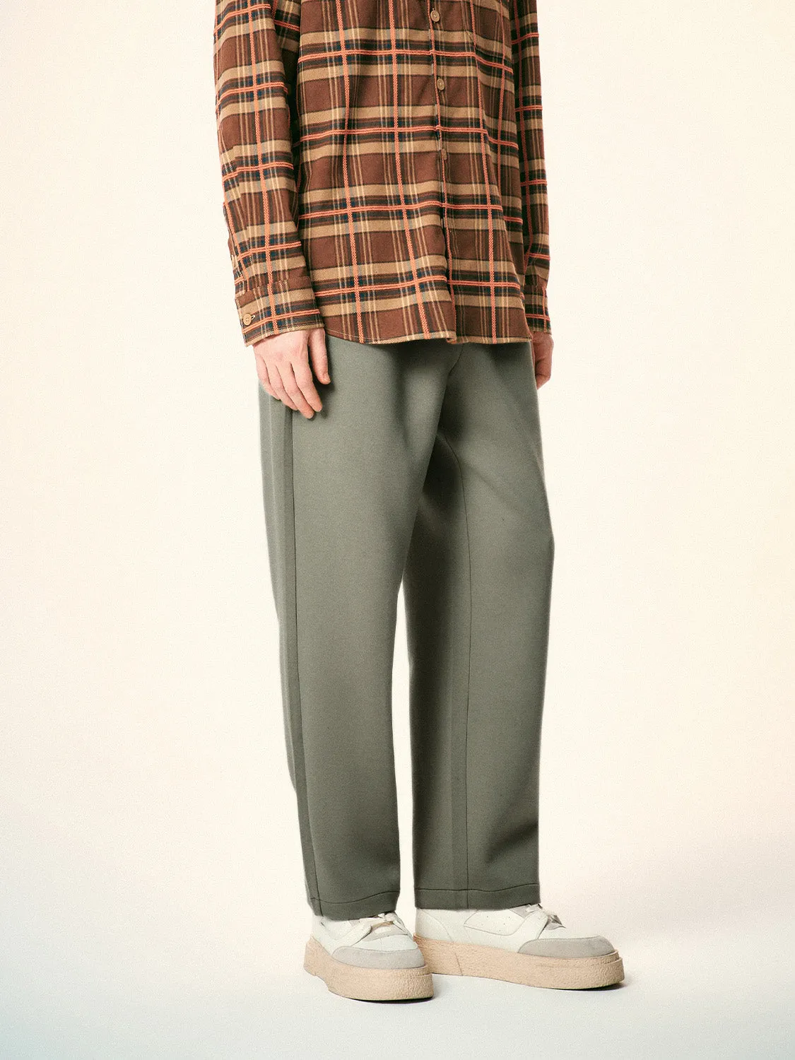 Loose Straight Pants sold by Urban Revivo product image thumbnail 3