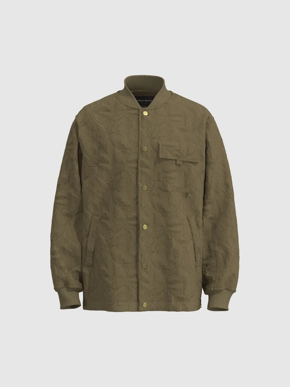 Loose Bomber Jackets sold by Urban Revivo product image thumbnail 3