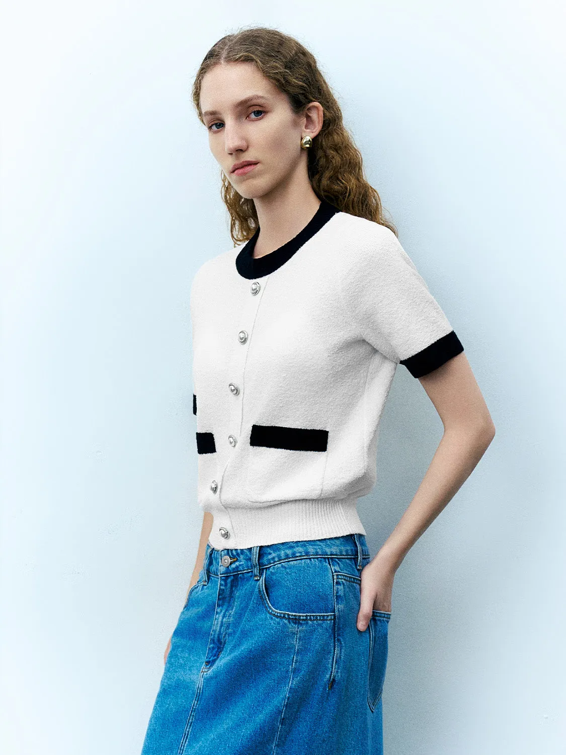 Regular Knitted T-Shirts sold by Urban Revivo product image thumbnail 2