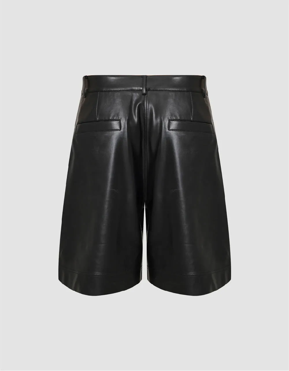 Vegan Leather Loose Shorts sold by Urban Revivo product image thumbnail 3