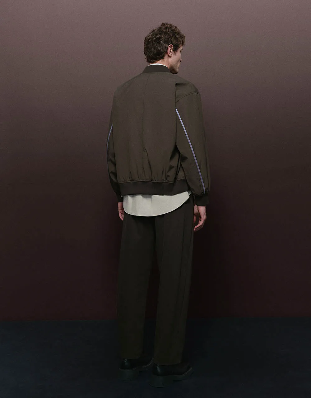 Zipper Front Loose Jacket sold by Urban Revivo product image thumbnail 5