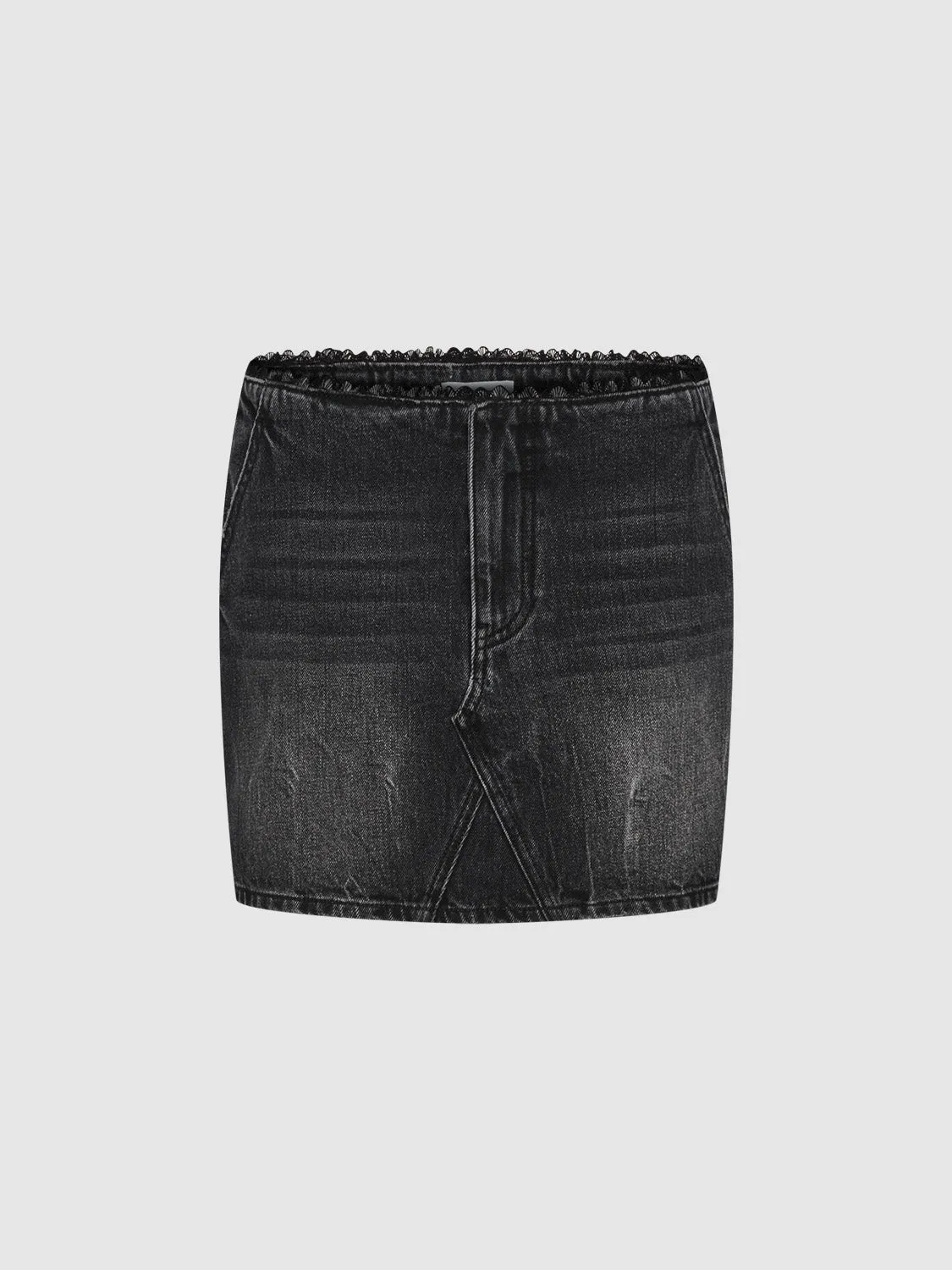 Mini Washed Denim Skirts sold by Urban Revivo